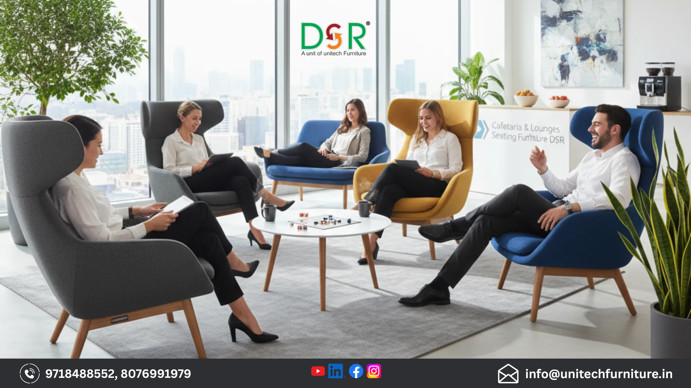 Cafeteria & Lounge Series Seating Furniture DSR